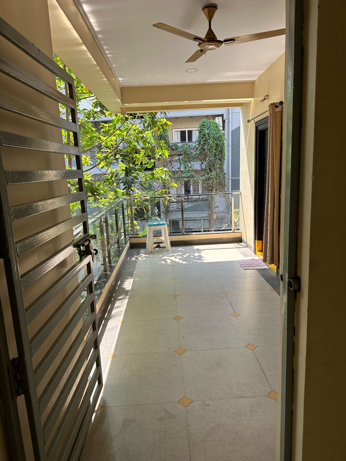 Balcony & Corridor at Magnolia Villa, luxury service apartments in Visakhapatnam